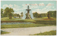 Fountain in Fairmount Park, Philadelphia, Pa.