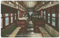 Interior of elevated car, Philadelphia, Pa.