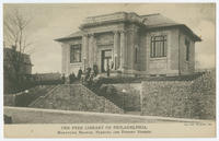 The Free Library of Philadelphia, Manayunk Branch, Fleming and Dupont Streets.