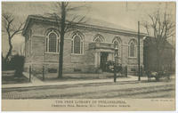 The Free Library of Philadelphia, Chestnut Hill Branch, 8711 Germantown Avenue.