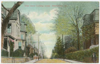 Penn Street looking north, Germantown Pa. postcards.