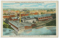 McDowell Paper Mills - actual paper makers since 1825.