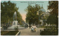 Logan Square and Parkway postcards.