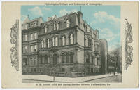 Philadelphia College and Infirmary of Osteopathy, S.E. corner 19th and Spring Garden Streets, Philadelphia, Pa.
