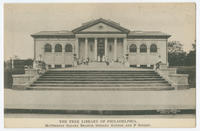 The Free Library of Philadelphia, McPherson Square Branch, Indiana Avenue and F Street.