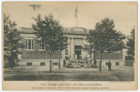 The Free Library of Philadelphia, Kingsessing Branch, Fifty-first Street below Chester Avenue.