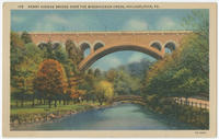 Henry Avenue Bridge over the Wissahickon Creek, Philadelphia, Pa.