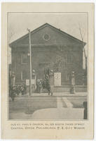 Old St. Paul's Church, No. 225 South Third Street, central office Philadelphia P. E. City Mission.