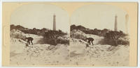 Absecom [sic] light house, from the Sand Hand Hills, N.J.