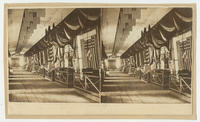 [Sewing machines and stoves, ranges, cast & wrought iron displays, Great Central Fair, Philadelphia, 1864]