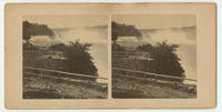 View of Niagara Falls, New York and Ontario.