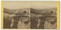Cape Town from the Clough Road, Cape of Good Hope, Africa.
