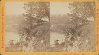 [Dwelling on west bank of Schuylkill River from Laurel Hill Cemetery]