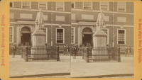 [George Washington statue in front of Independence Hall, 520 Chestnut Street, Philadelphia]