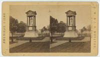 Girard College. Grounds and statue.