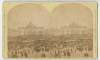 Centennial opening - the orators. 1876.