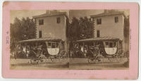[General Washington's carriage at Belmont Mansion, Judge William Peter's residence, West Fairmount Park, Philadelphia]