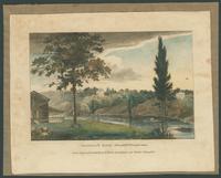 Mendenhall Ferry, Schuylkill, Pennsylvania [graphic] / Drawn engraved & published by W. Birch Springland near Bristol Pennsylva.