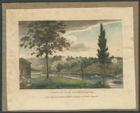 Mendenhall Ferry, Schuylkill, Pennsylvania [graphic] / Drawn engraved & published by W. Birch Springland near Bristol Pennsylva.
