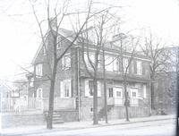 House at N.E. corner Germantown Ave. & Upsal St., in front of which Washington stood during the Battle of Germantown, Oct. 4, 1777. [graphic].