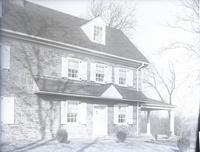 Wynnestay, home of Dr. Wynne who came over in the ship ""Welcome" with Wm. Penn, now the home of the Drs. Blechschmidt. Front view. [graphic].