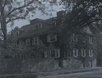 E. side of Barn House, 40 [sic] W. Walnut Lane, built 1796 (J. Fredk. Thomas). [graphic].