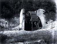 Old water mill, near the Wissahickon. Taken Oct. 14, 1906. A day of happy memories. [graphic].