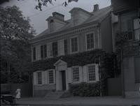 Morris House, 5442 Germantown Ave. Built by Jacob Deschler in 1772. Occupied by Washington in 1793 & 4. [graphic].